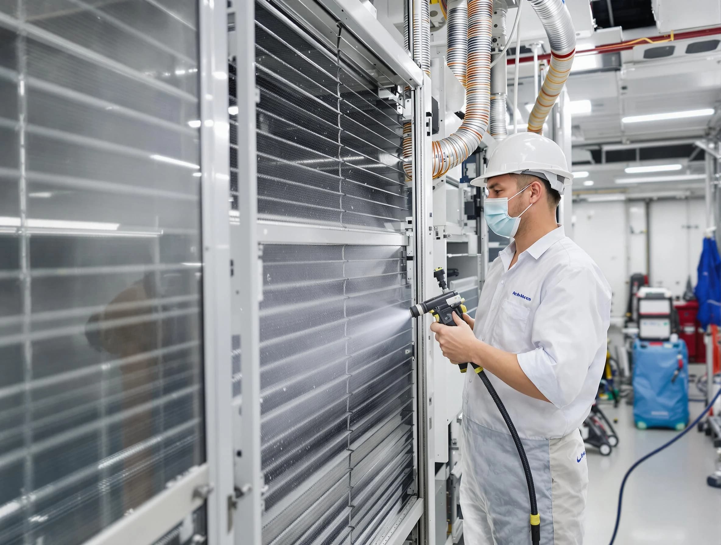 Professional AC coil cleaning by Oneonta Air Duct Cleaning in Oneonta