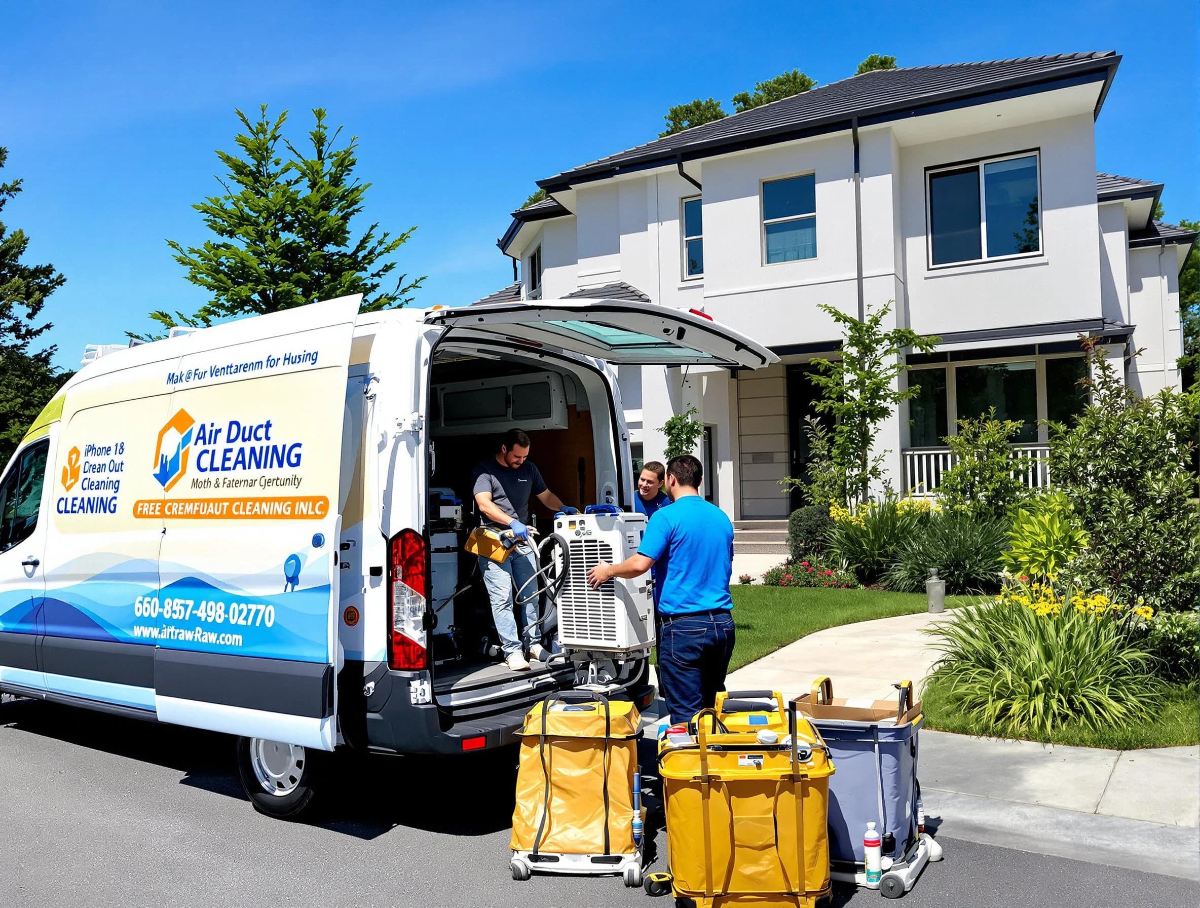 Oneonta Air Duct Cleaning technician performing professional air duct cleaning in Oneonta