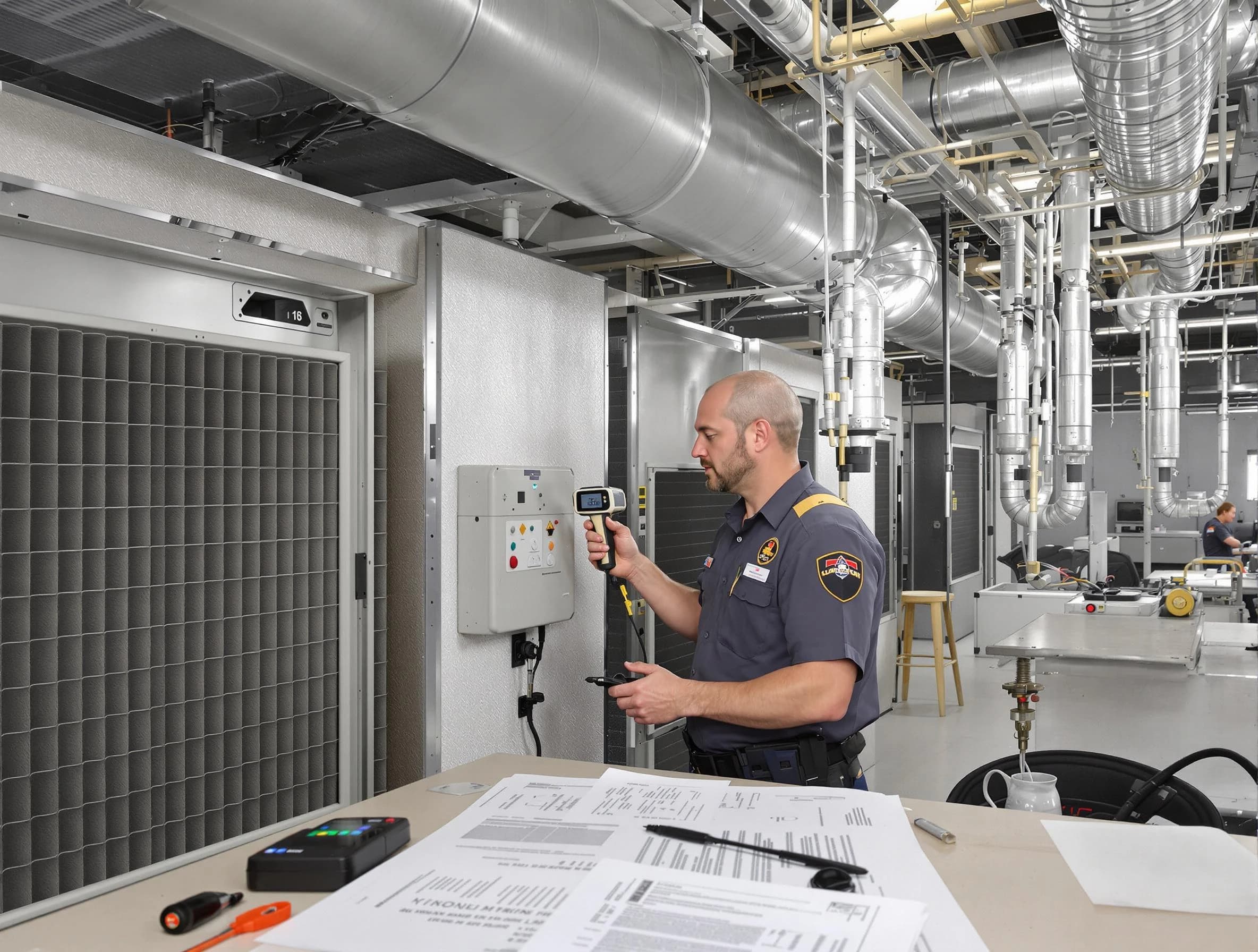 Professional filter system inspection by Oneonta Air Duct Cleaning in Oneonta