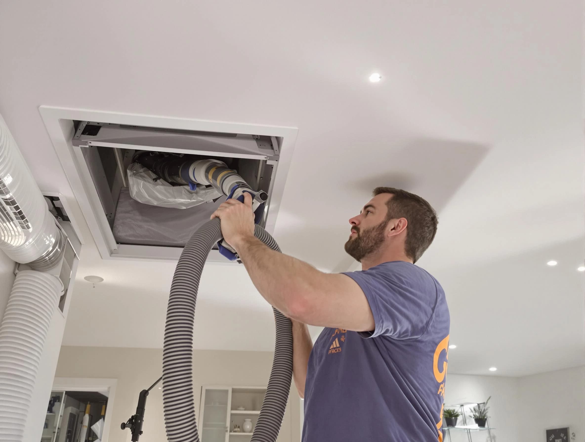Precision indoor duct cleaning by Oneonta Air Duct Cleaning in Oneonta