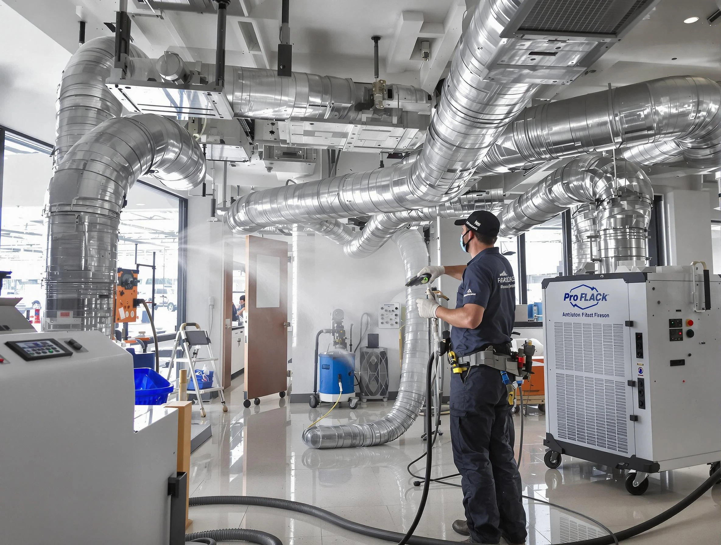 Negative Pressure Air Duct Cleaning in Oneonta