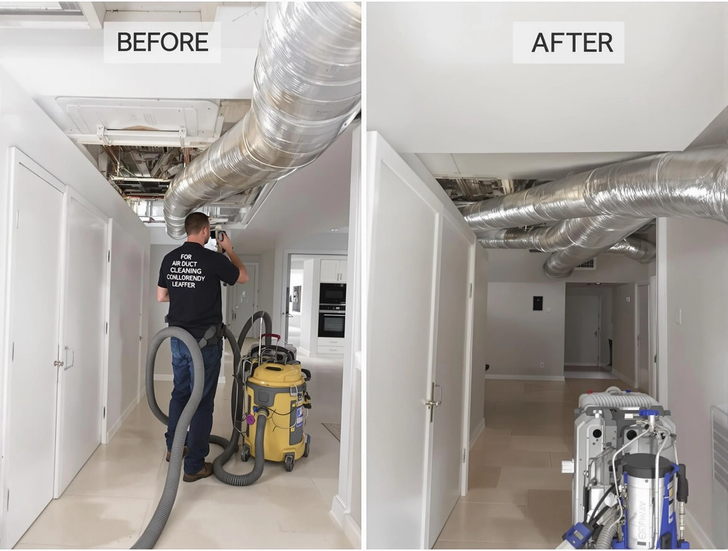 Oneonta Air Duct Cleaning professional performing thorough air duct cleaning in Oneonta