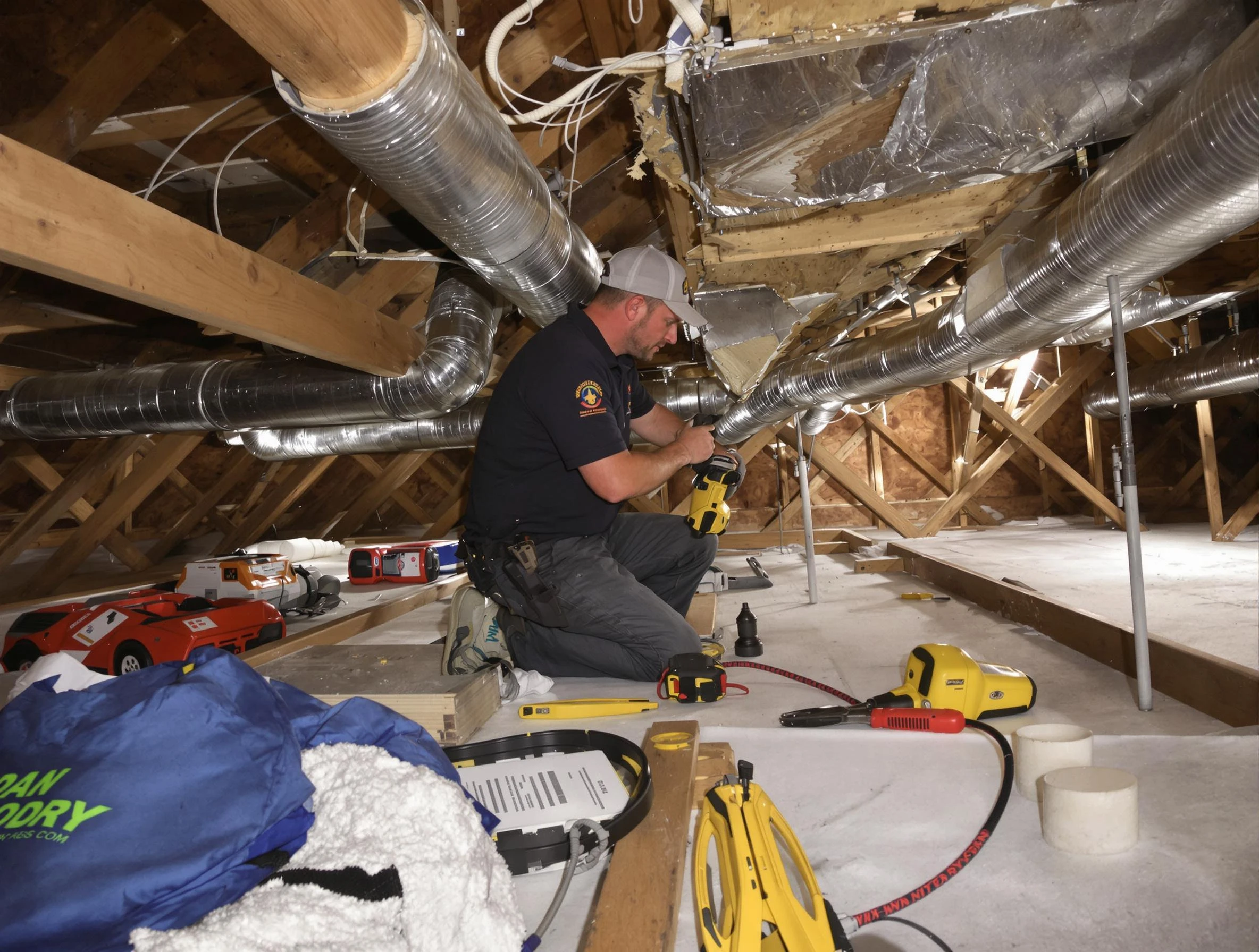 Professional air duct repair by Oneonta Air Duct Cleaning in Oneonta