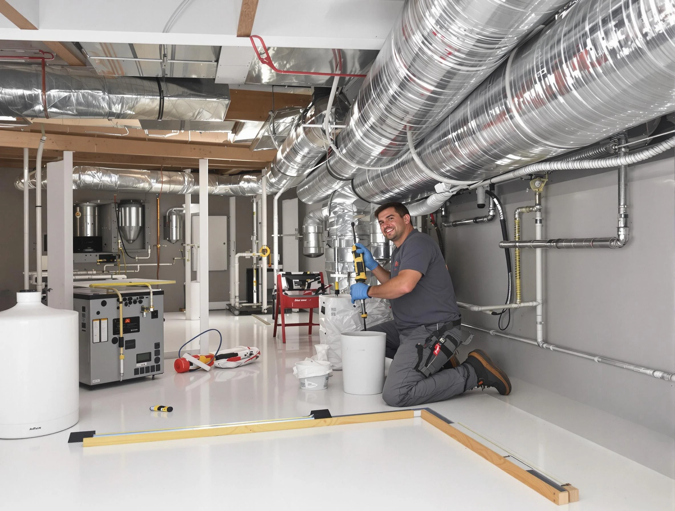 Professional duct sealing service by Oneonta Air Duct Cleaning in Oneonta