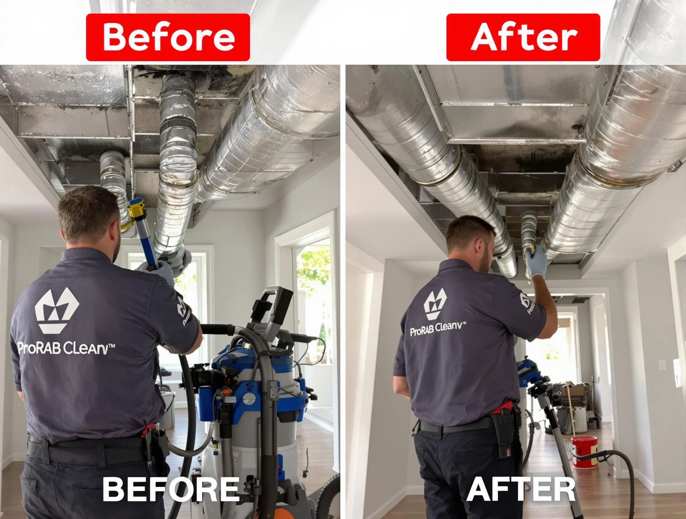 Oneonta Air Duct Cleaning expert performing thorough residential duct cleaning in a Oneonta home